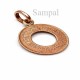 Copper Coin Pendent with Hole – Tambe Ka Sikka for Lal Kitab Remedies